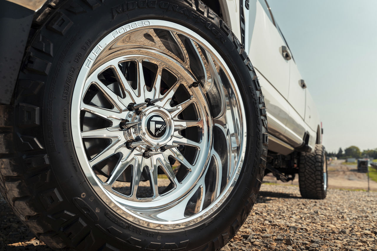 2024 Ford F250 - Fuel FF119 - Polished | Wheel Pros